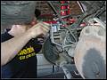 RE8003 Rear track bar bracket fitment.