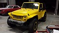 Jeep JK View from the front - Angry Bird Grill